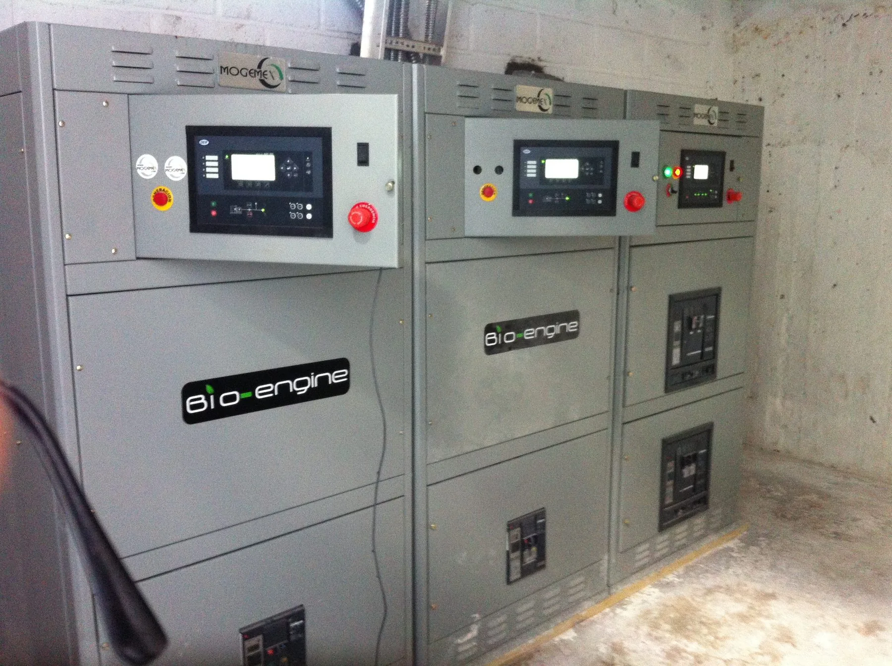 Tableros de control Bio-Engine.