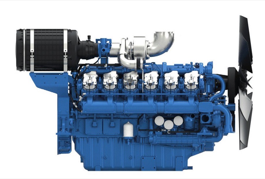 Motor Baudouin 12M26 a gas natural