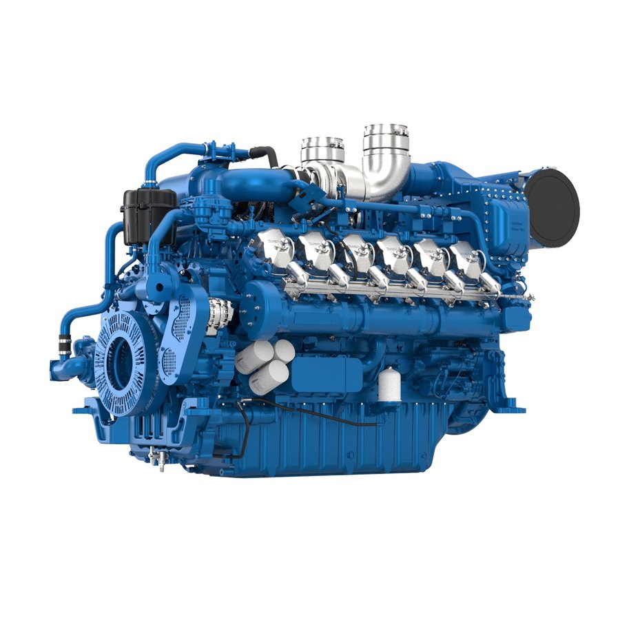 Motor Baudouin 12M33, vista 5