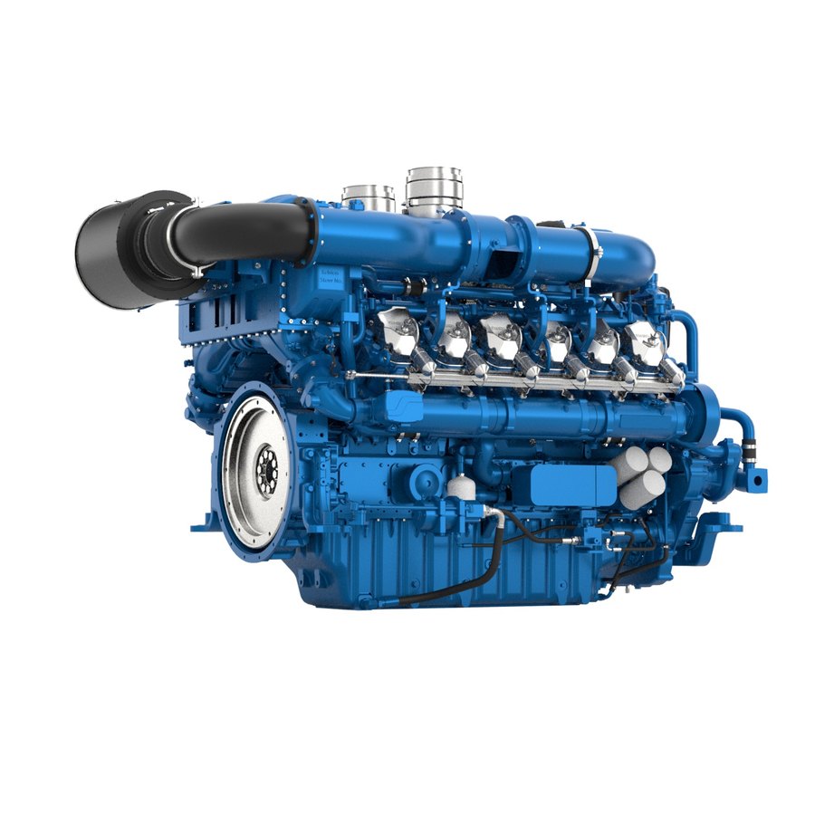 Motor Baudouin 12M33, vista 8
