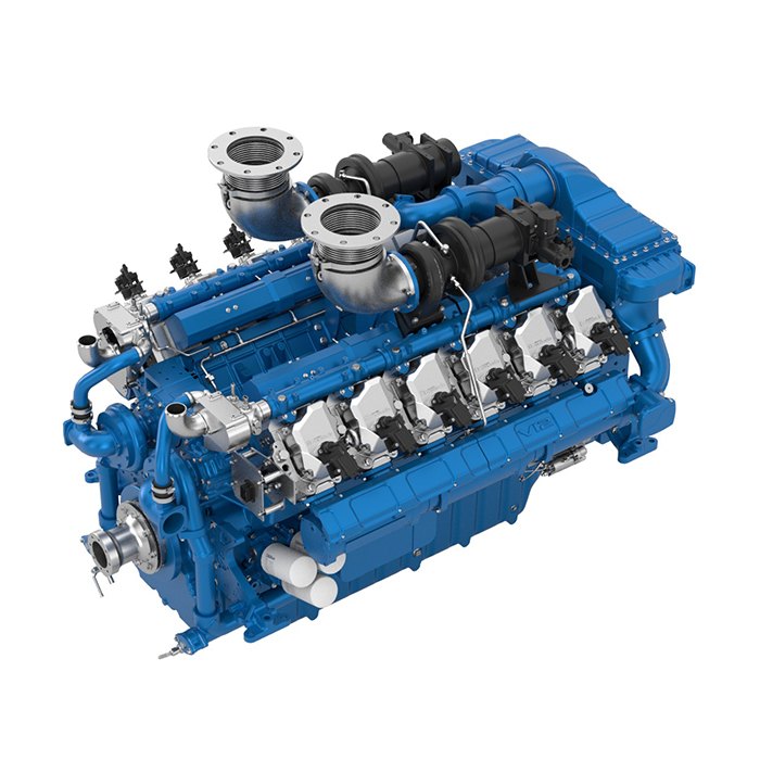 Motor Baudouin 12M33, vista 3