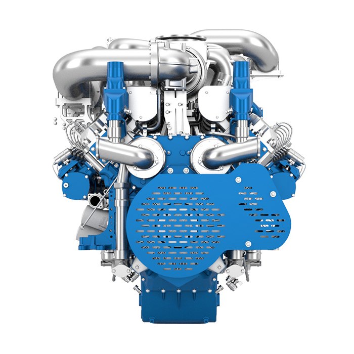 Motor Baudouin 16M33, vista 1