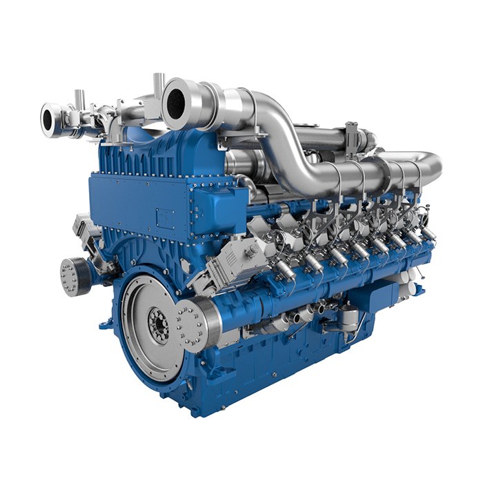 Motor Baudouin 16M33, vista 2