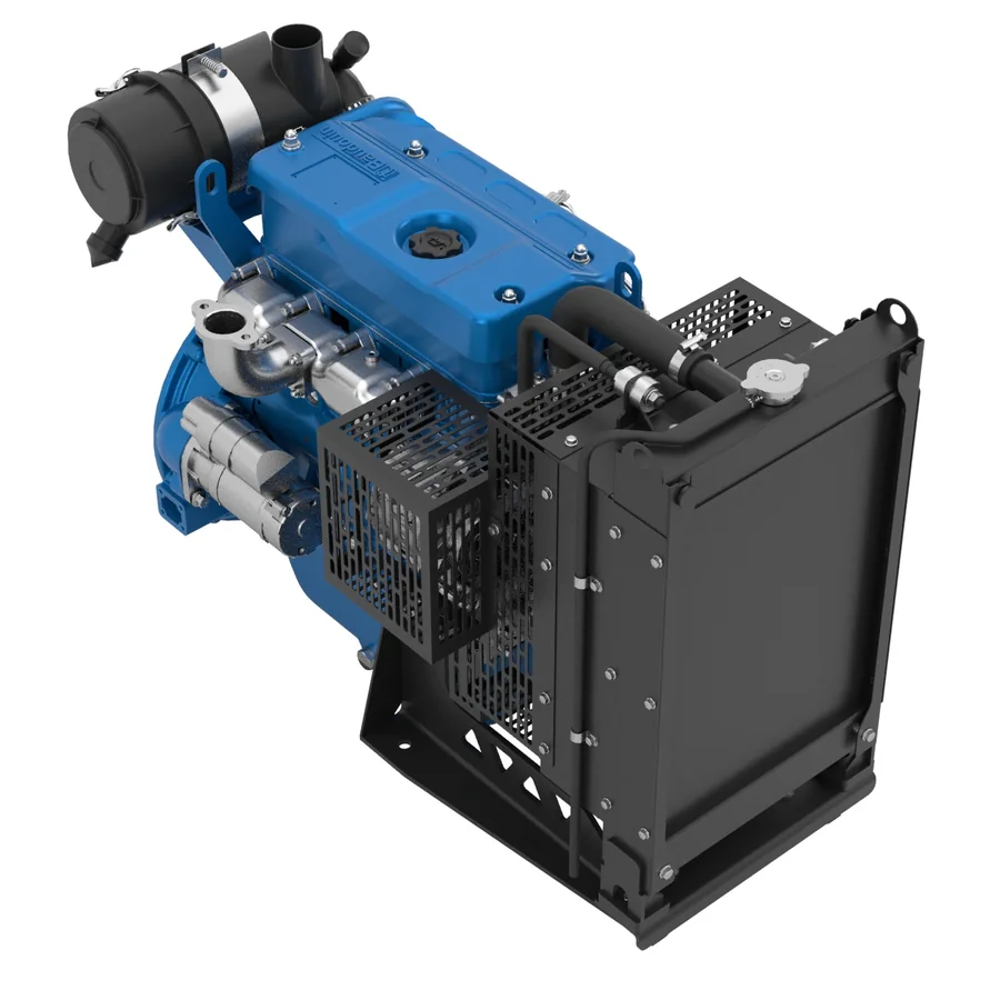 Motor Baudouin 4M06, vista 2