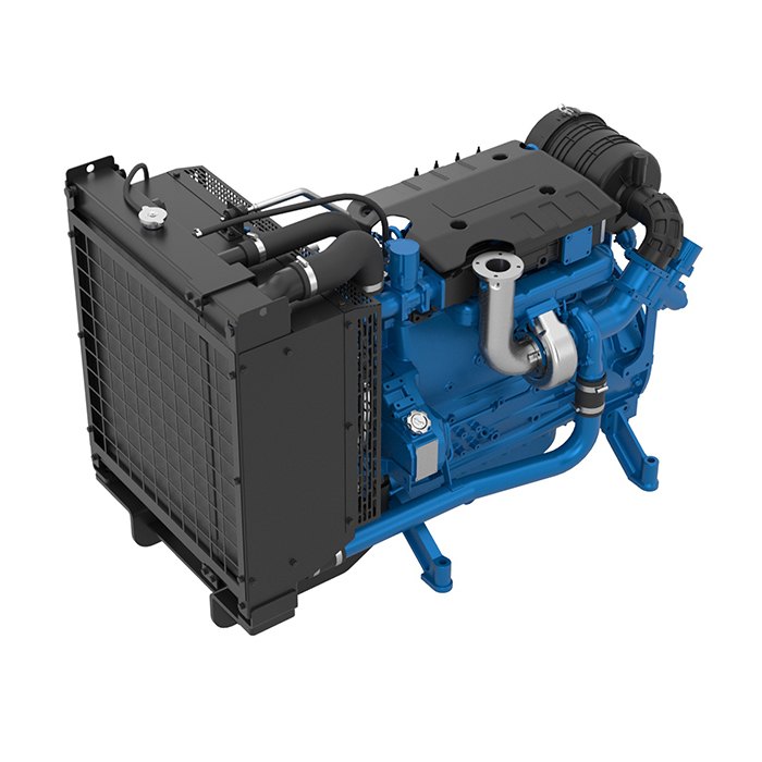 Motor Baudouin 4M11, vista 2