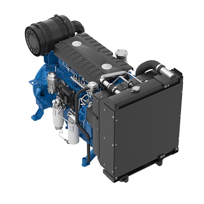 Motor Baudouin 6M11, vista 2