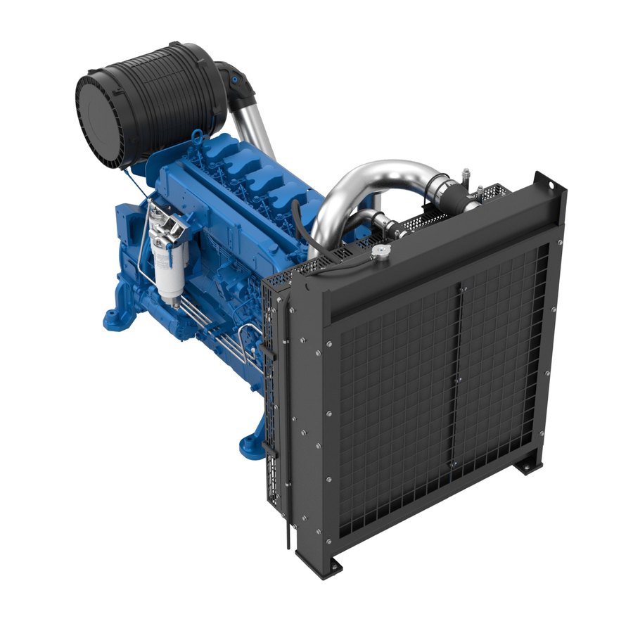 Motor Baudouin 6M16, vista 3