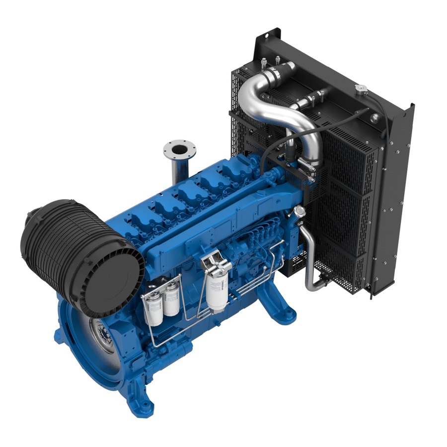 Motor Baudouin 6M16, vista 4