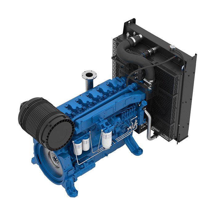 Motor Baudouin 6M16, vista 3
