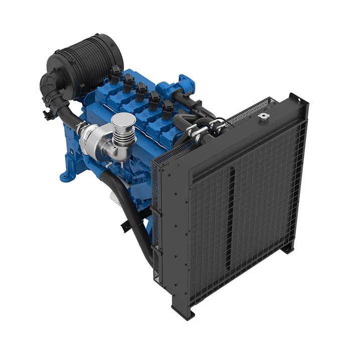 Motor Baudouin 6M21, vista 4