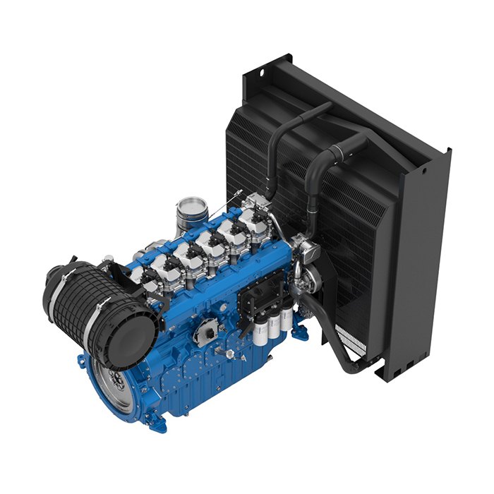 Motor Baudouin 6M33, vista 4