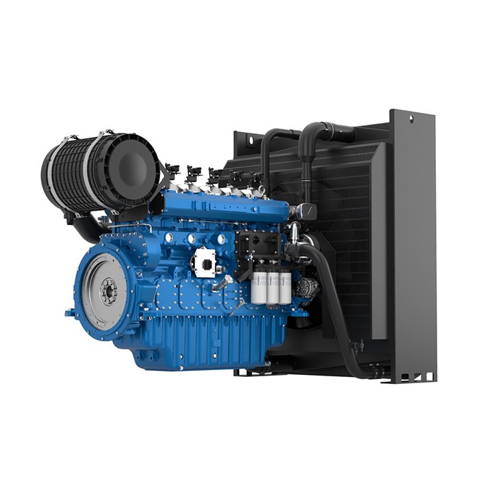 Motor Baudouin 6M33, vista 6